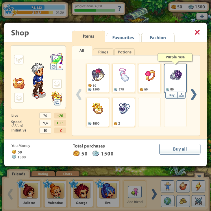 Interface - Shop items by Mangust-art on DeviantArt