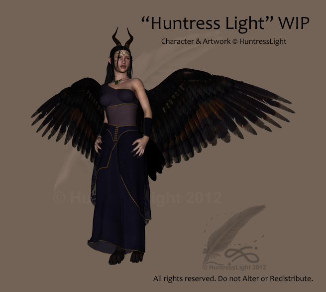 WIP 3 - The Huntress Light