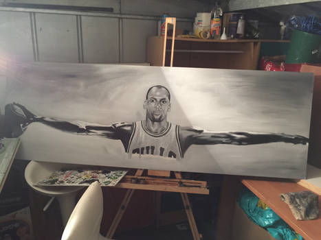 Michael Jordan Www.facebook.com/stretch.art