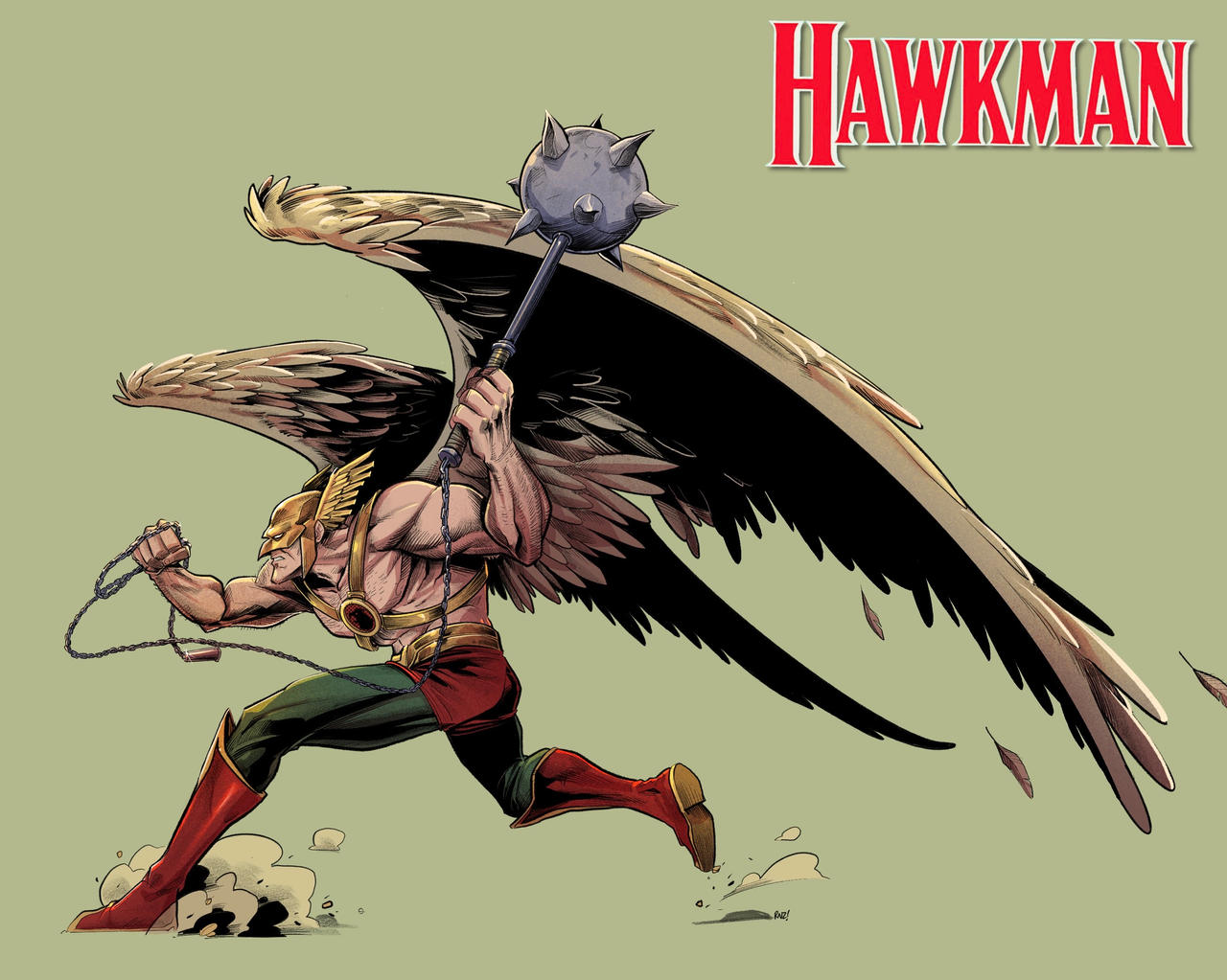 Hawkmn Hawkman by RnzFerrer on DeviantArt