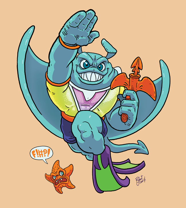 Ray Fillet, TMNT by The-nostalgia-runs on DeviantArt