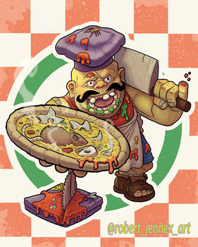 PizzaFace, Shredder's crazed culinary creator.