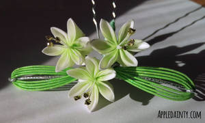 Lily Trio Kanzashi Hairpin