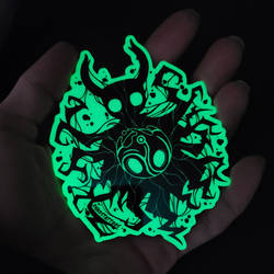 Hollow Knight Glow Sticker Void Heart Shade