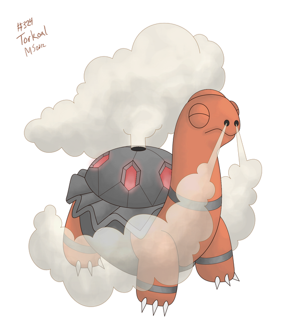 324 Torkoal by pokemon countdown on DeviantArt