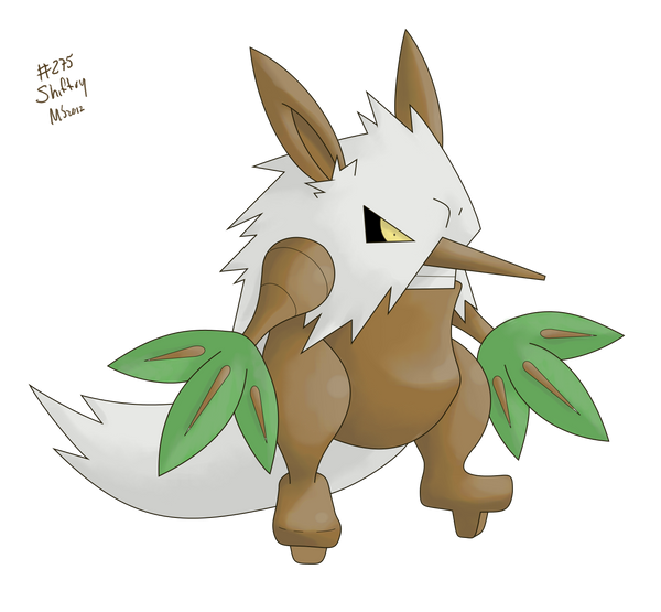Shiftry Outline Simple 275 Shiftry by pokemon-countdown on DeviantArt