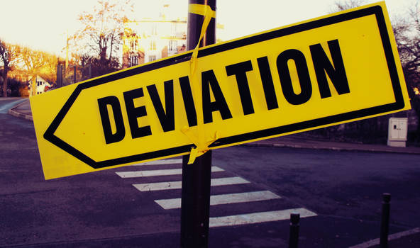 Deviation, Literally.