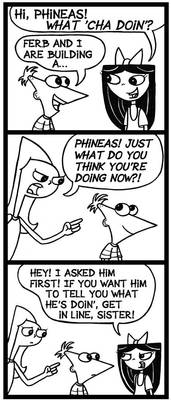 Everyone Wants to Know What Phineas is Doing