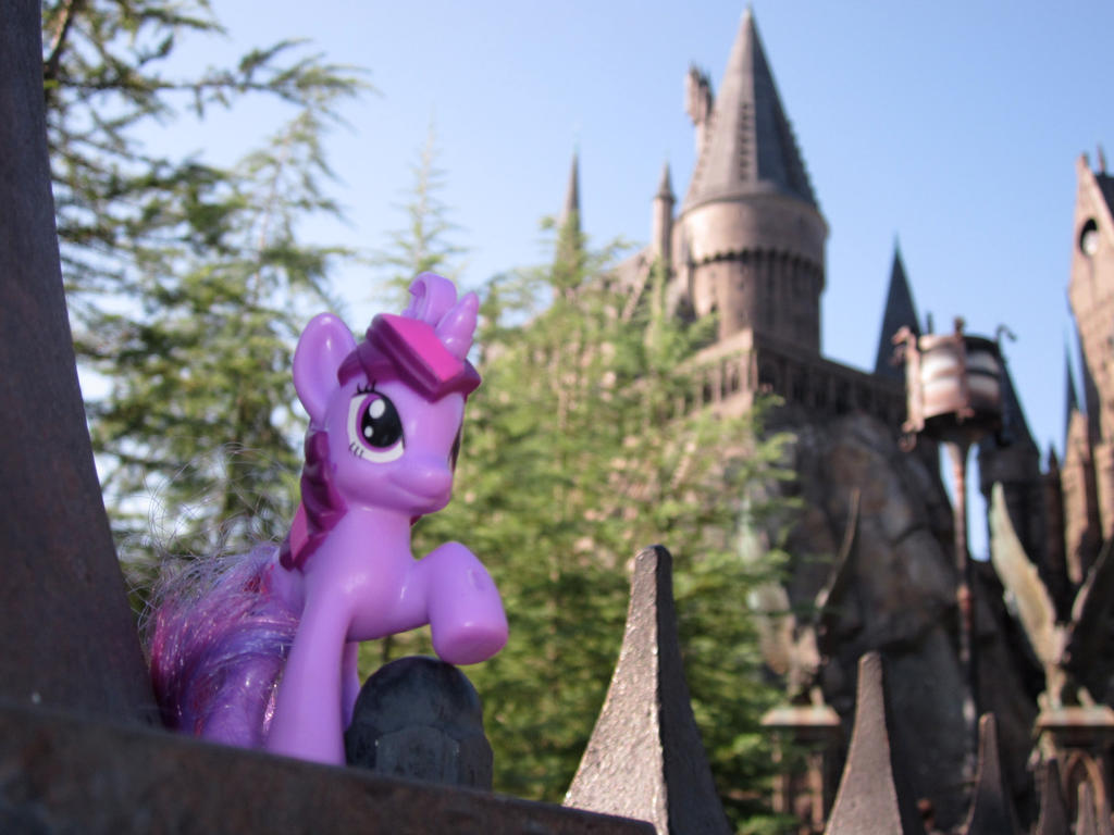 Twilight Sparkle at Universal Orlando's Hogwarts