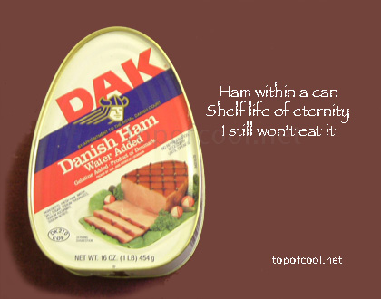 Haiku About Stuff: Canned Ham