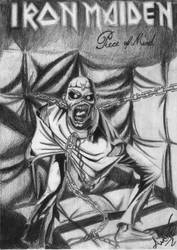 Fan art from Iron Maiden cover Piece of Mind