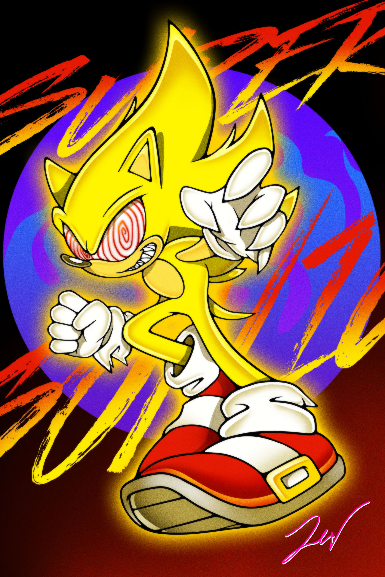 And that's a Fleetway Super Sonic in Sonic 2 