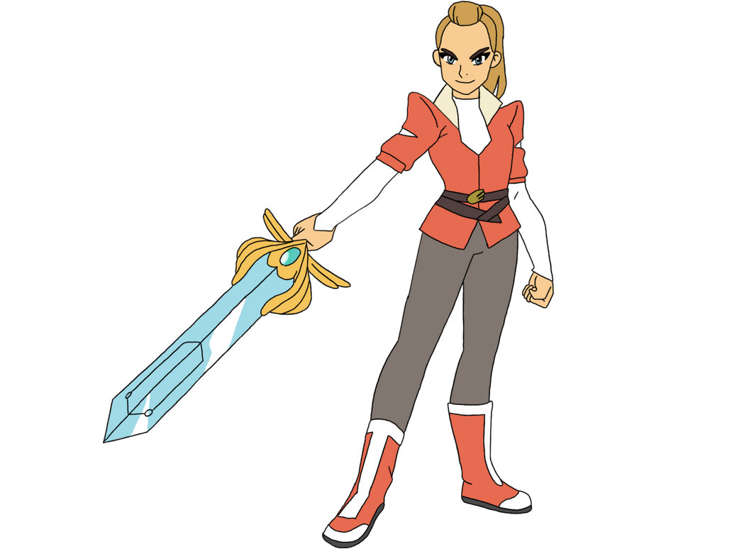 Adora/She-ra png by DINOBOY768 on DeviantArt