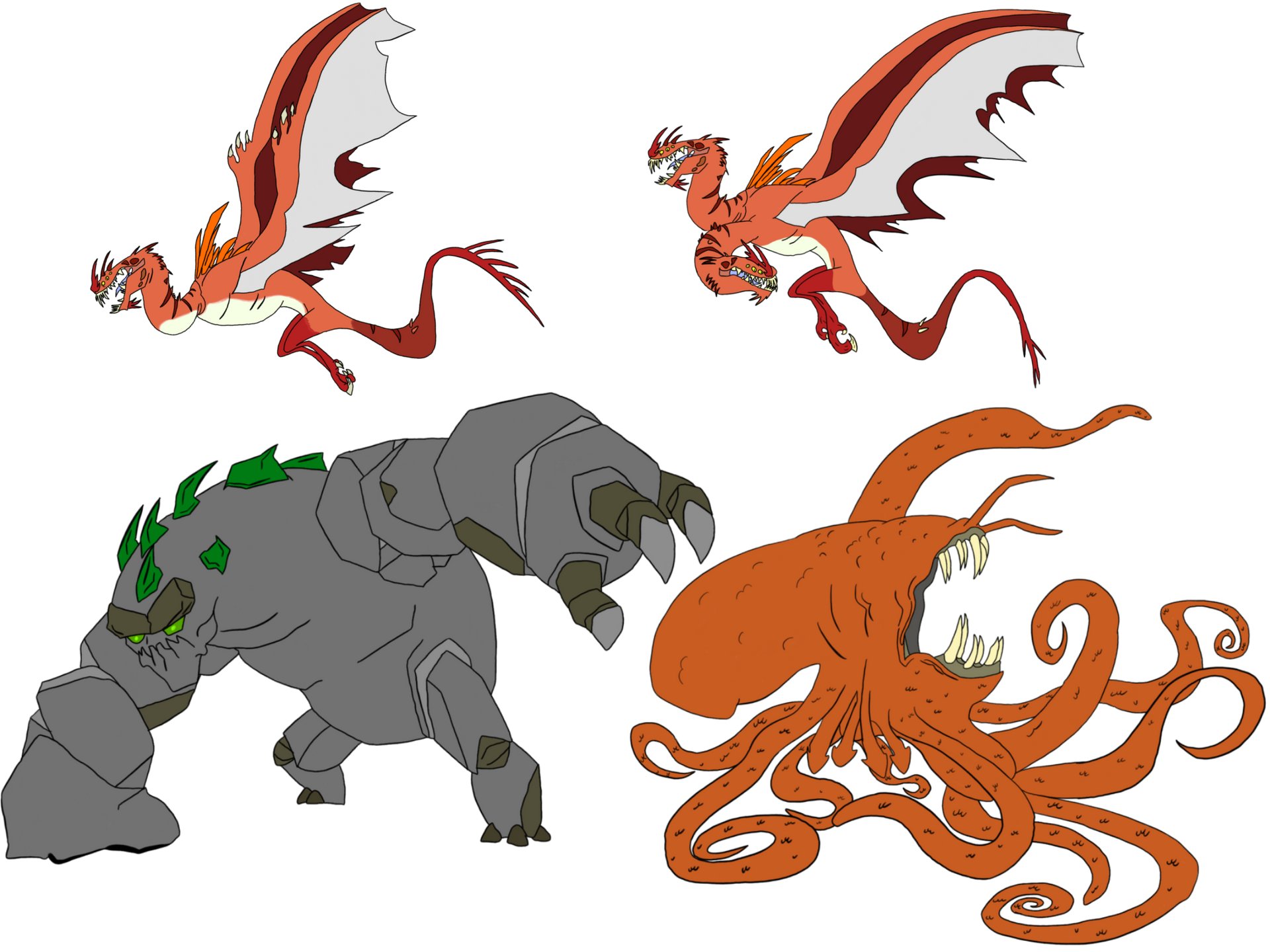 Monsters species png by DINOBOY768 on DeviantArt