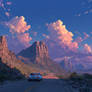 Cactus Sunset
