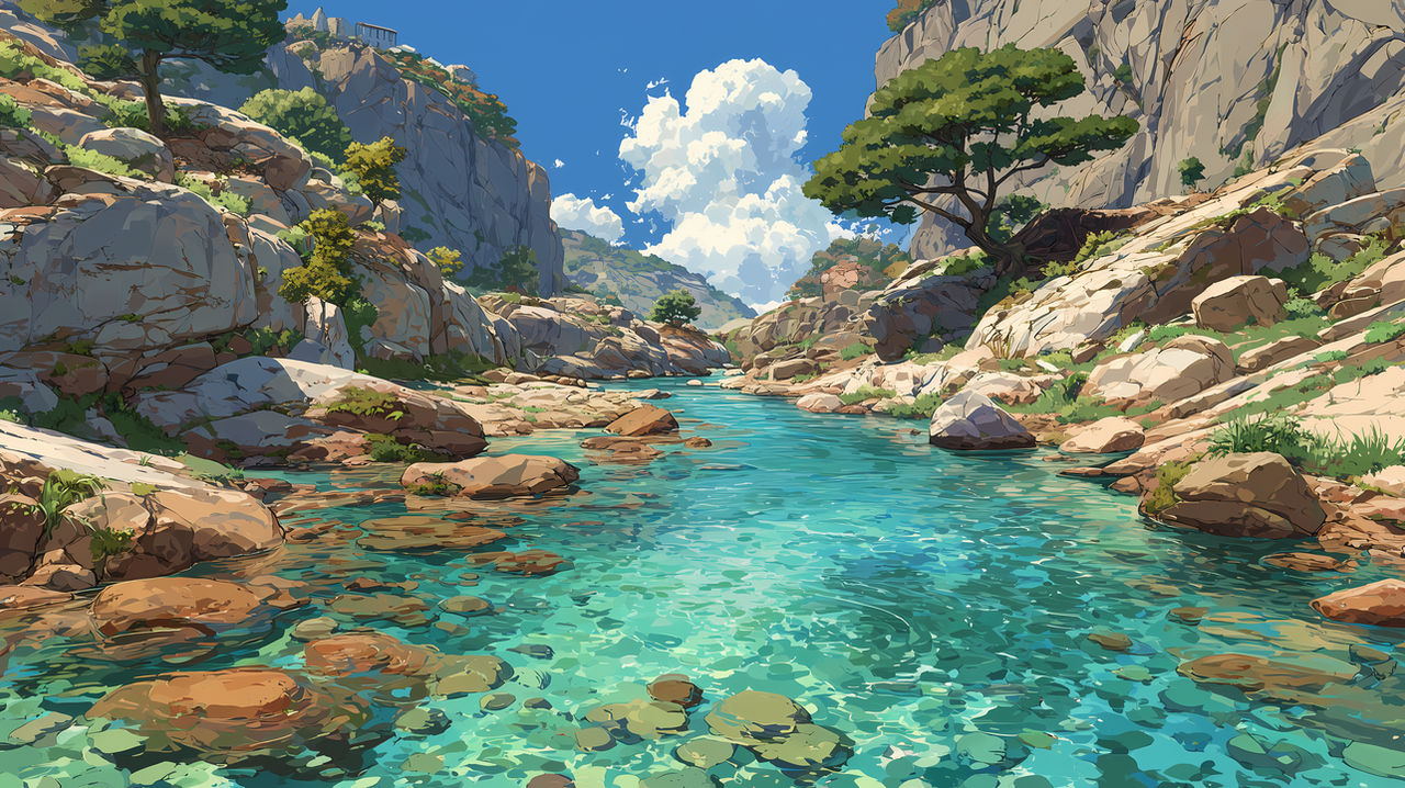Crystal Stream by lofipromt on DeviantArt