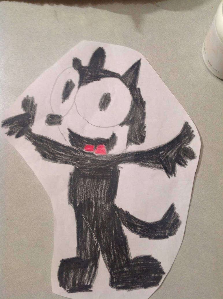Felix The Cat Drawing By Railfaneric On Deviantart Felix The Cat Drawing By Railfaneric On Deviantart
