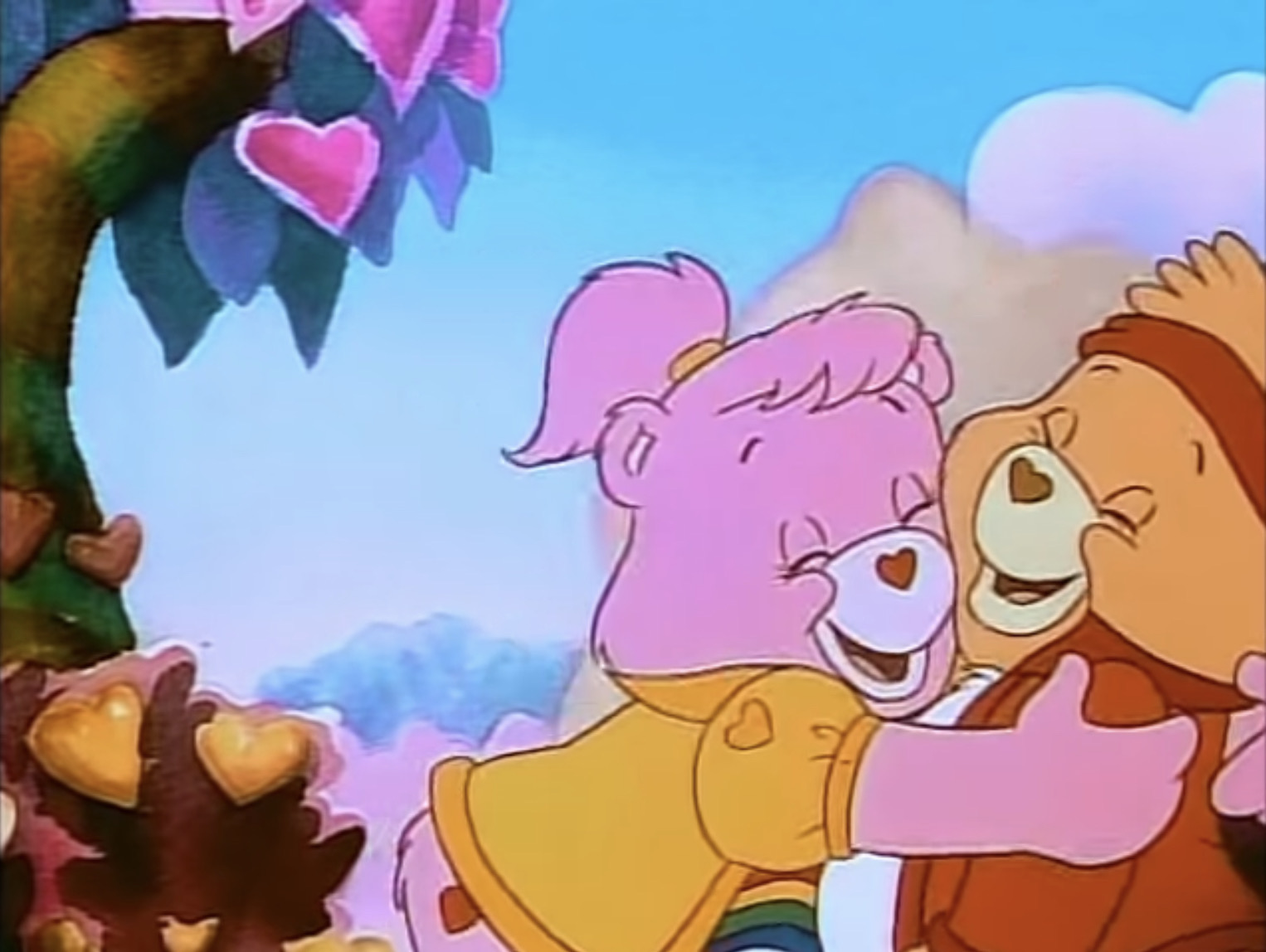 Cheer Bear Is Hugging Champ Bear by ThomasThePro360 on DeviantArt