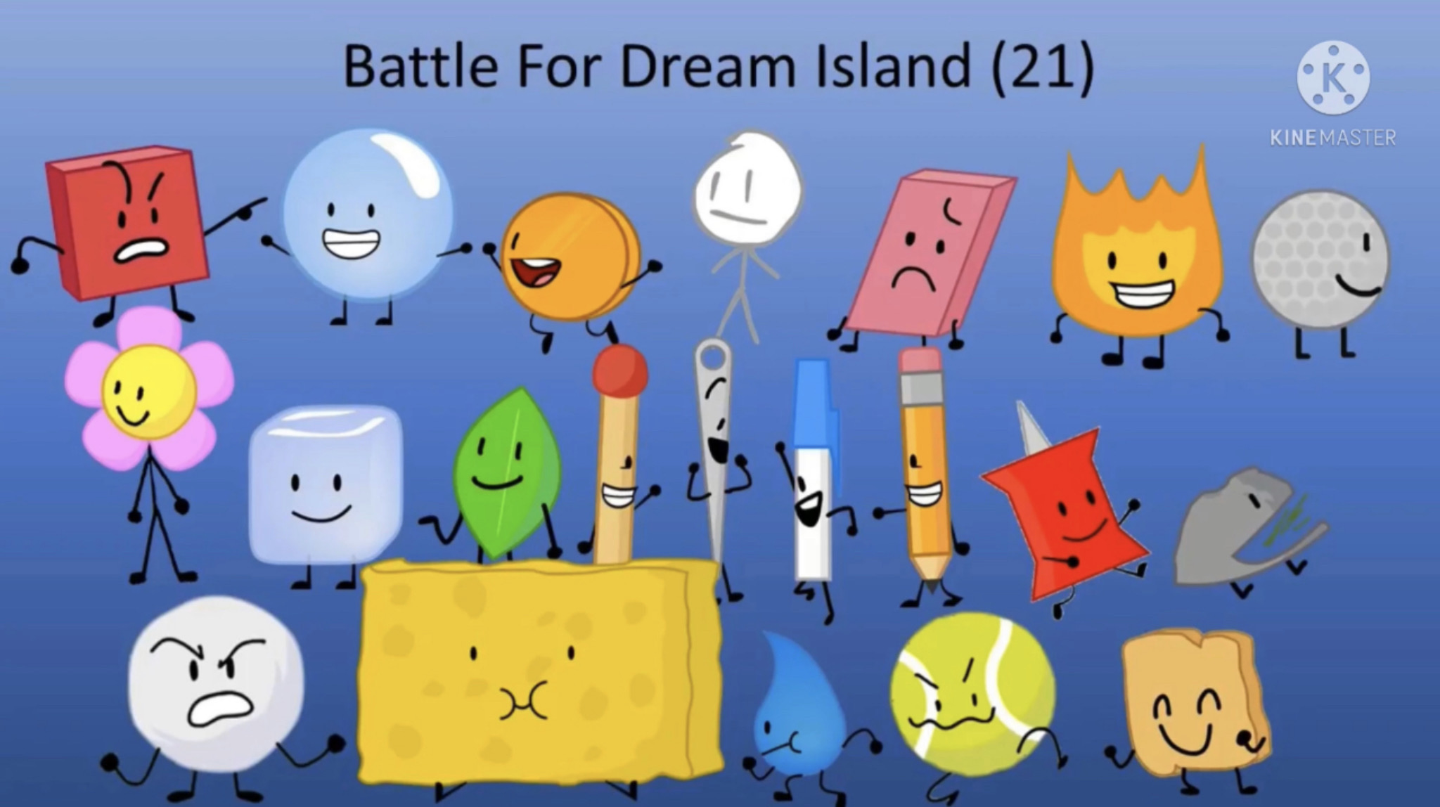 BFDI characters described with a few words by BFDIFanGuy on DeviantArt