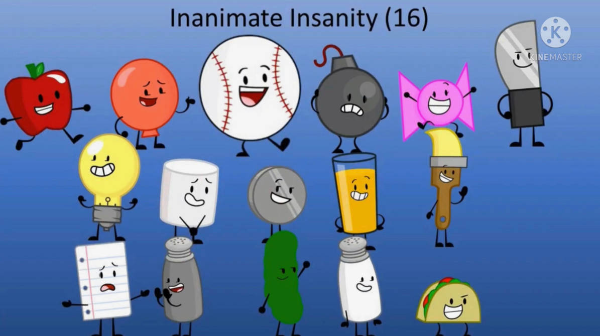 Inanimate Insanity Characters by ThomasThePro360 on DeviantArt