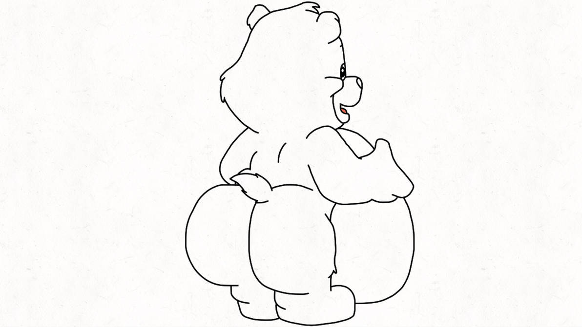 Bear Shows Off A Big Fat Butt Base By Thomasthepro360 On Deviantart