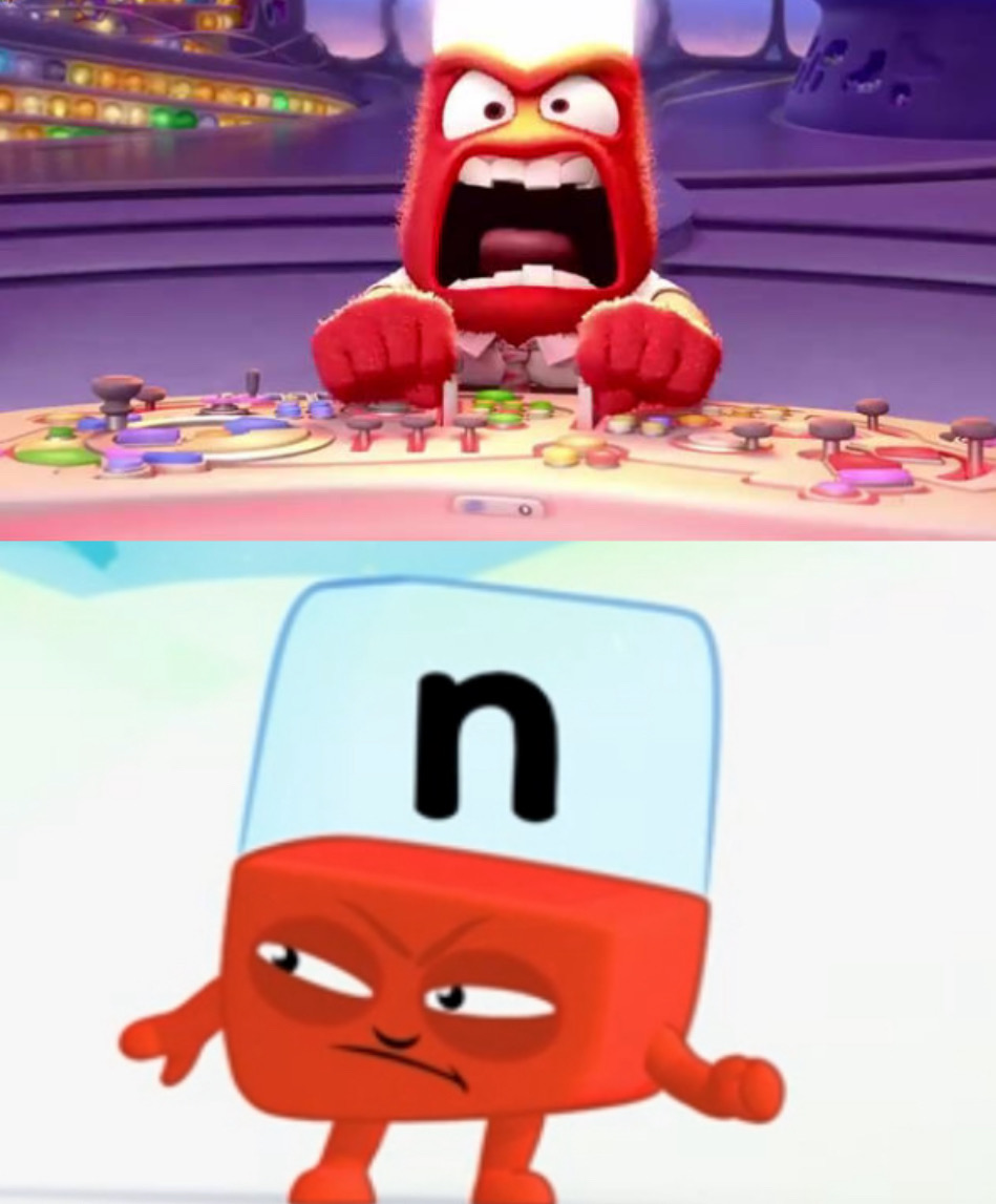 Alphablocks R Angry Anger Meme: Alphablock N by ThomasThePro360 on DeviantArt