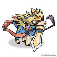 Zacian + Aegislash