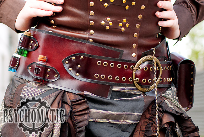 Steampunk belt overview