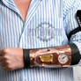 Steampunk bracer (red off)