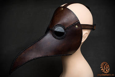 Plague doctor mask  brown by LahmatTea