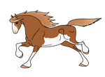 Ghost Horse - Heavy Breed: Baroqueur by bovidaeloony