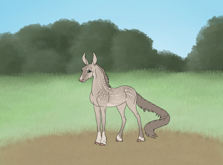 Genteel Lioness | Saddle Type Doe