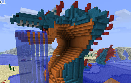 Lagiacrus Minecraft