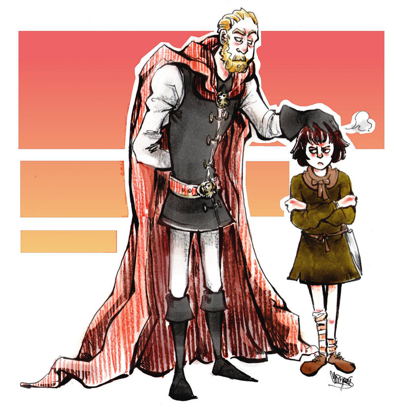 Tywin Lannister and Arya Stark by on DeviantArt