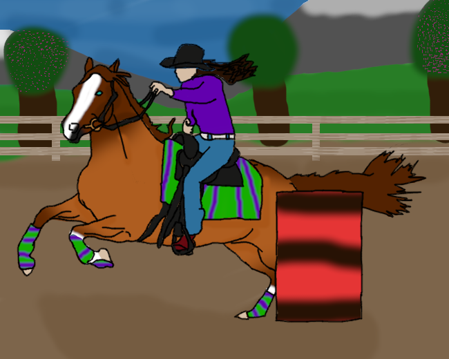AQHR Spring Barrel Racing Series *JUDGED by TwiggyStone on DeviantArt