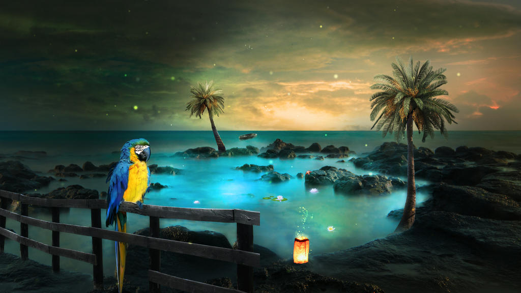 Paceful Island by aeli9