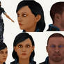 Download Sam and Steve (Mass Effect 3) for Blender