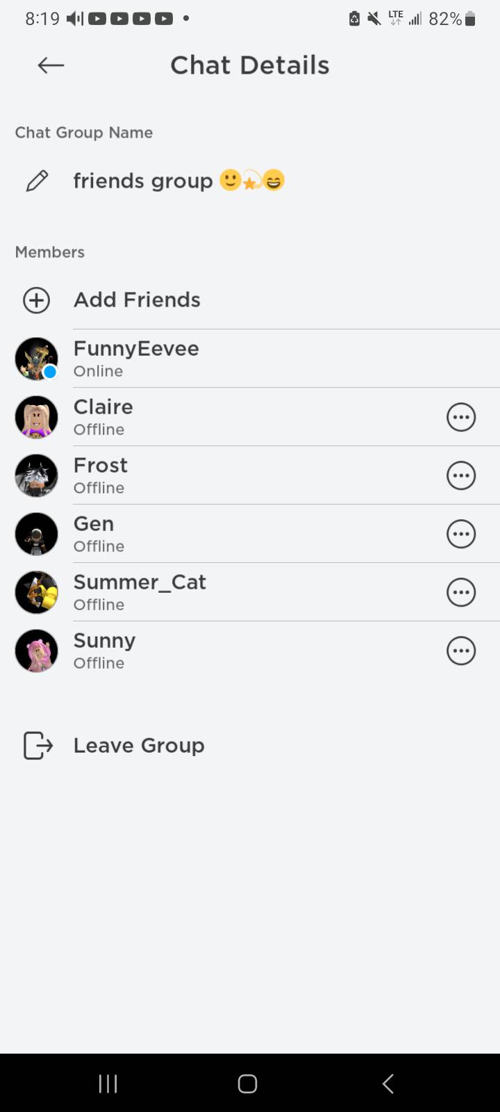 Better Roblox Friendslist