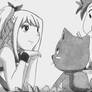 Fairy Tail - Lucy, Natsu and Happy