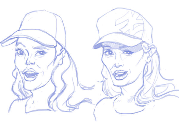 Caricature Exaggeration Practice by napalmzonde on DeviantArt