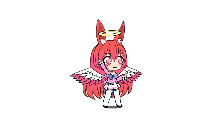 Angel Red In Gacha Life By Crystaldarkpinkie On Deviantart