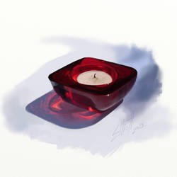 Candle photorealistic