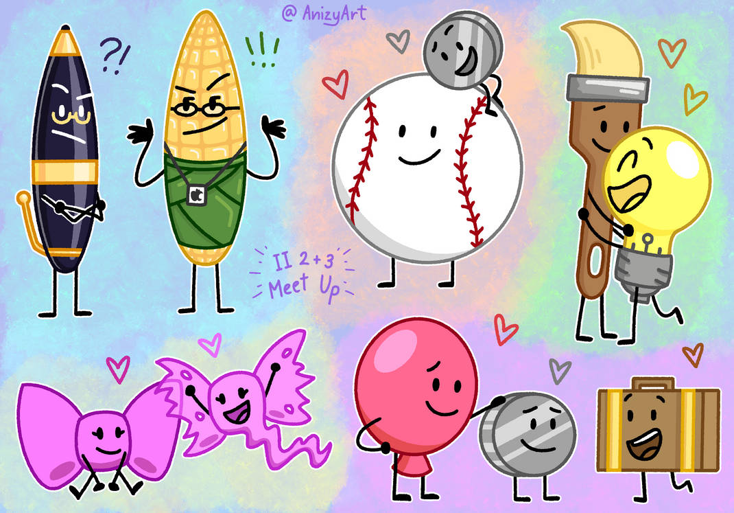 Inanimate Insanity Season 2 vs 3 by AnizyArt on DeviantArt