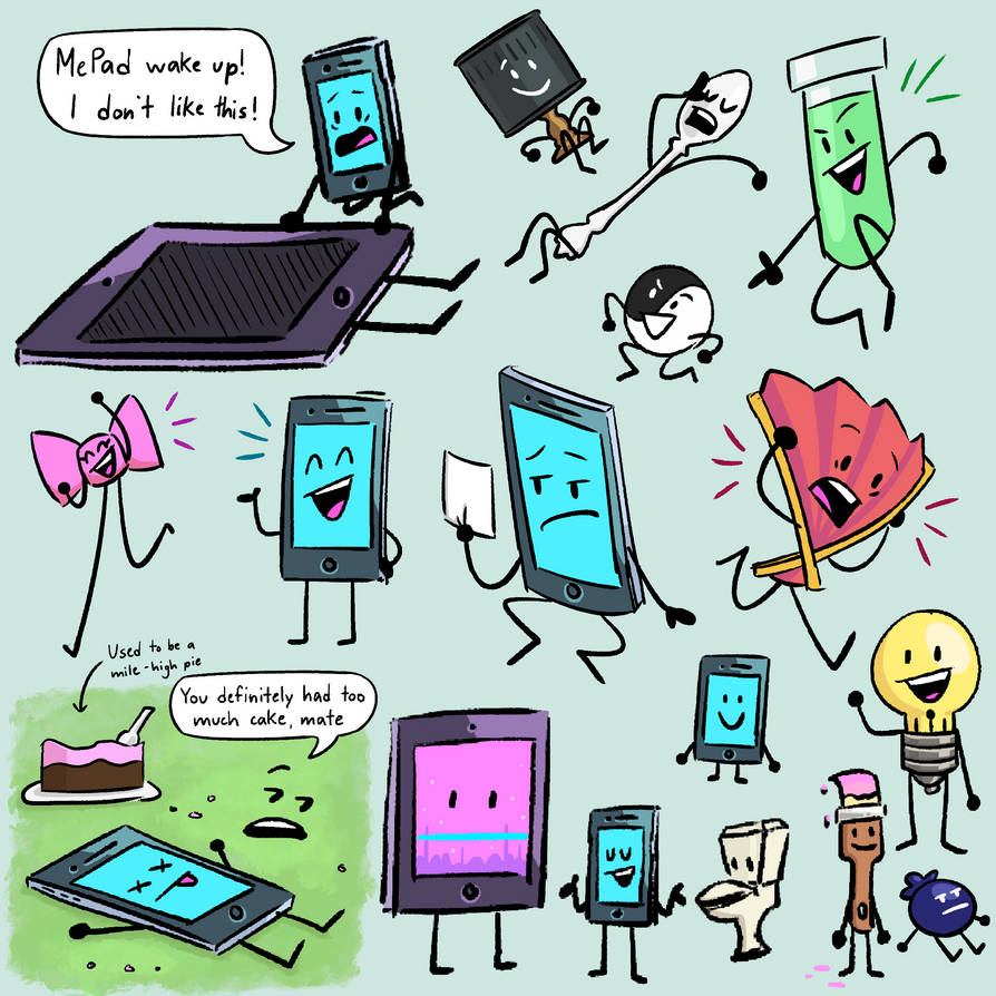 Inanimate Insanity Sketches #2 by AnizyArt on DeviantArt