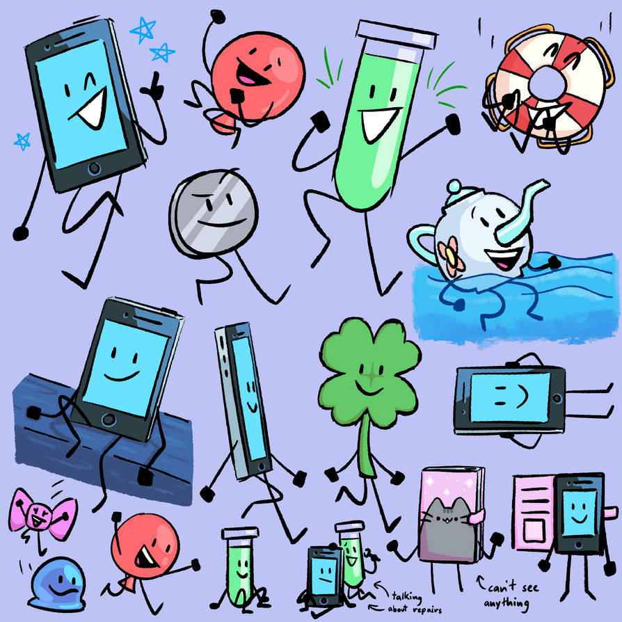 Inanimate Insanity Sketches #3 by AnizyArt on DeviantArt