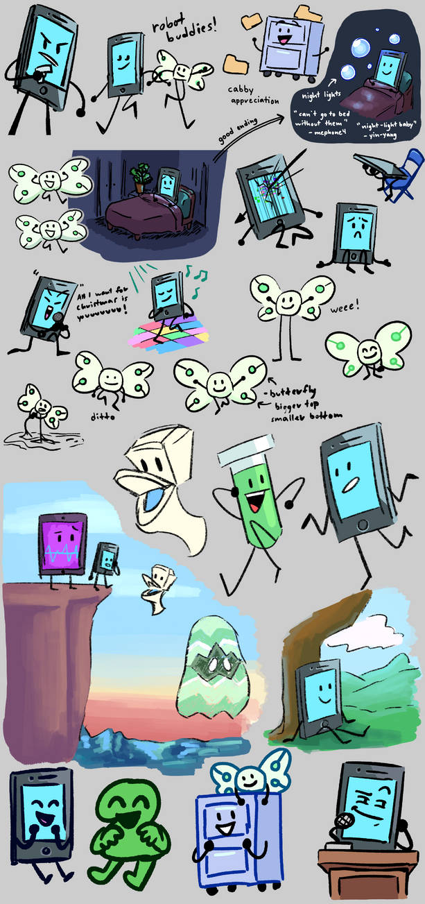 Inanimate Insanity Sketches #5 by AnizyArt on DeviantArt