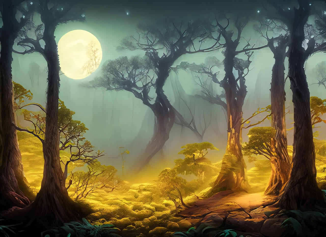 Elf Forest 02 by CodeCraftsman on DeviantArt