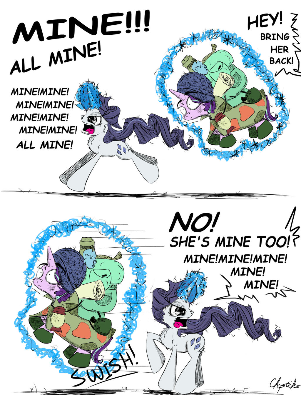 Mine! Mine! Mine!
