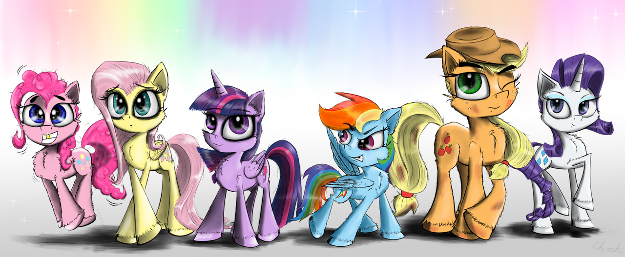 Mane 6 - Different as Night and Day
