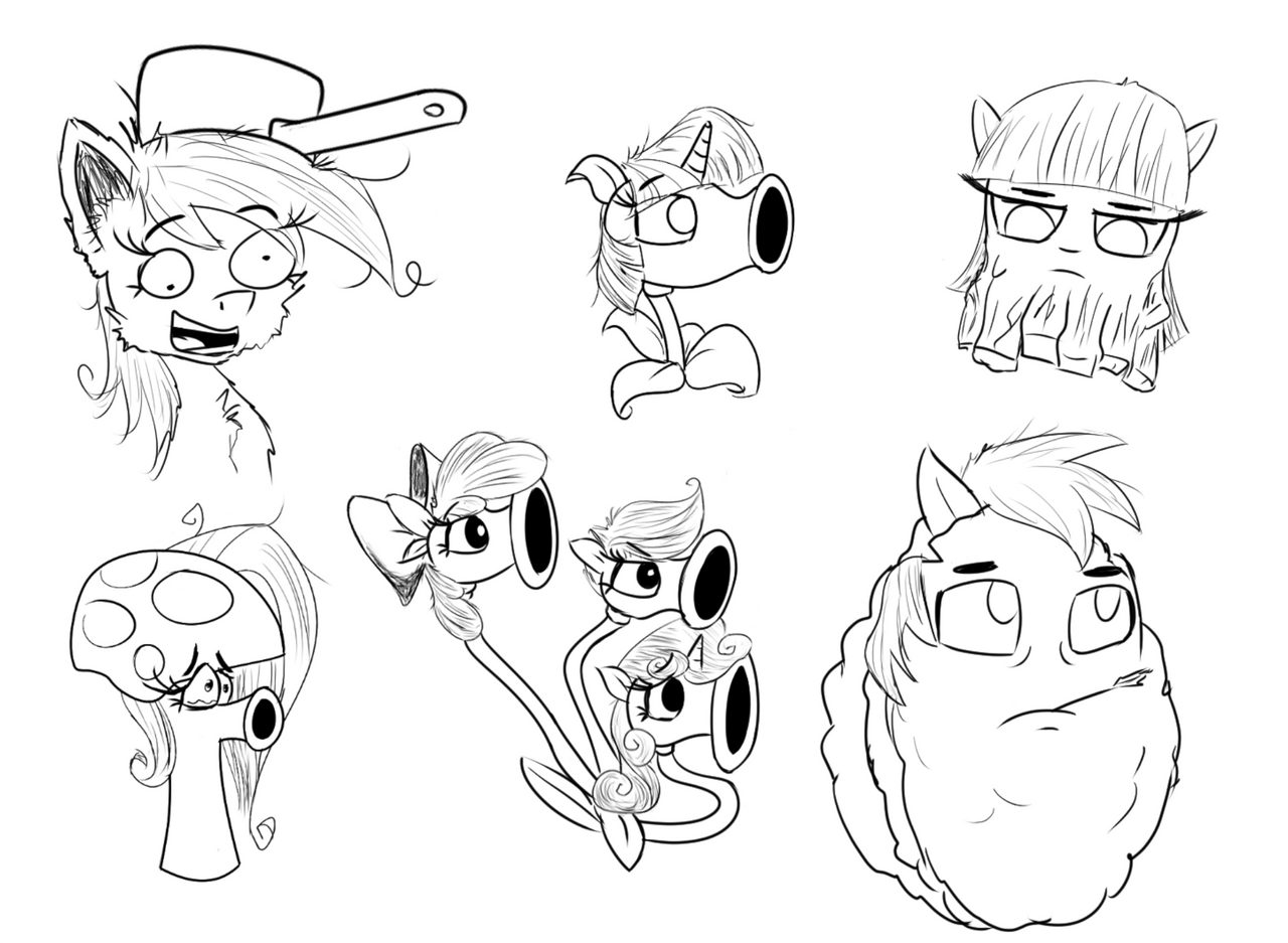 Ponies vs Zombies